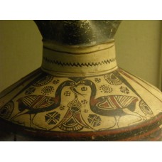 Milesian oinochoe (jug), solar cross and solar discs